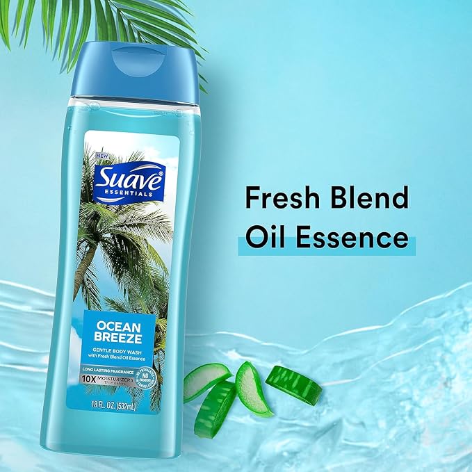 Suave Moisturizing Body Wash, - Image 7