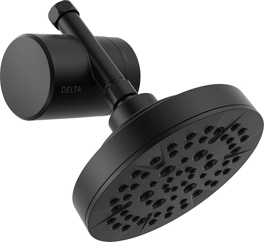 Delta Faucet 5-Setting Shower Head Matte Black by DeltaFaucet