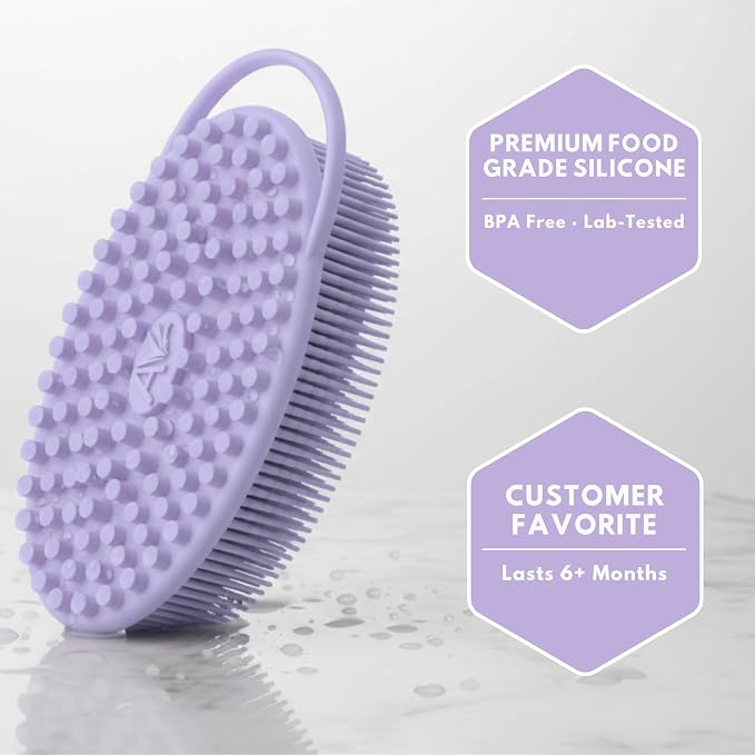 Silicone Body Scrubber for Shower - Image 5