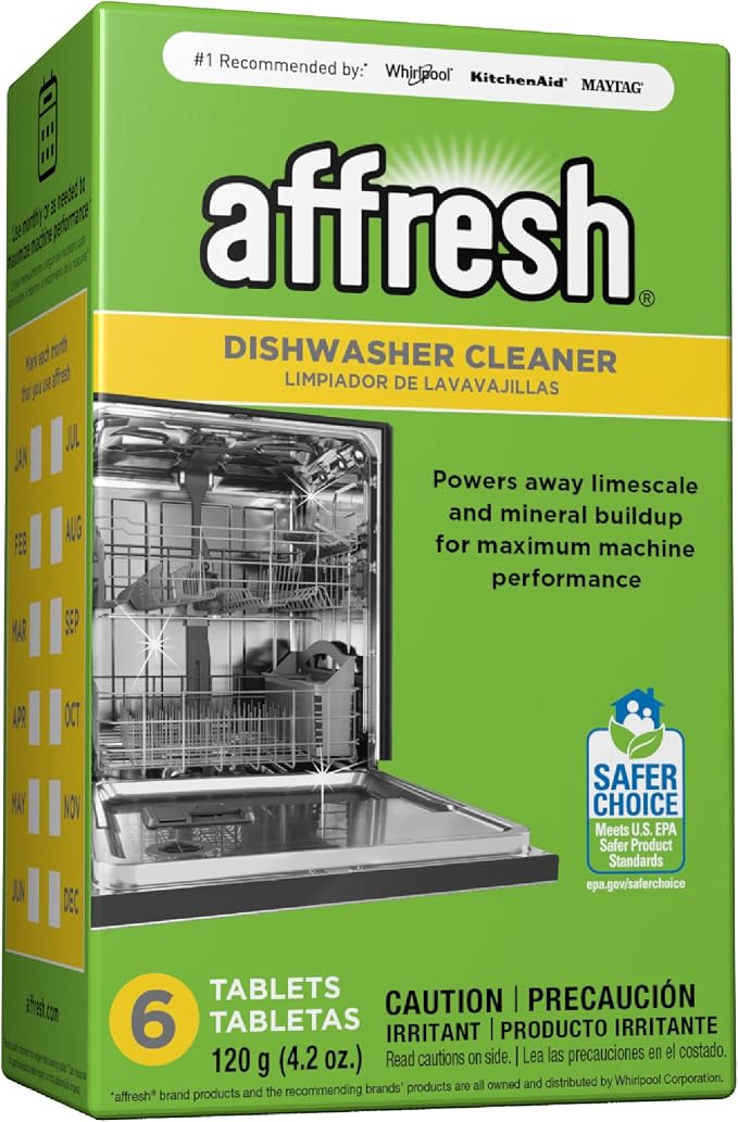 Affresh Dishwasher Cleaner, Helps Power Away Odor Causing Bacteria, Mineral by affresh%C2%AEappliancecare