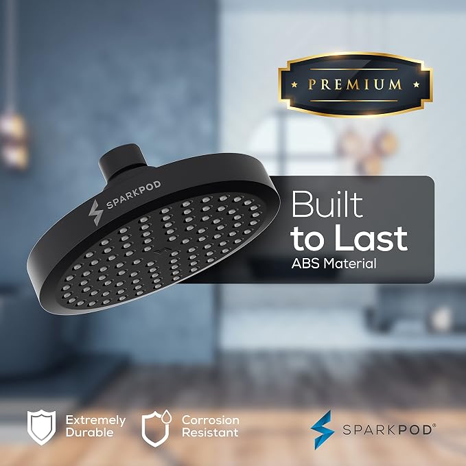 SparkPod Round Rain Shower Head - Image 8