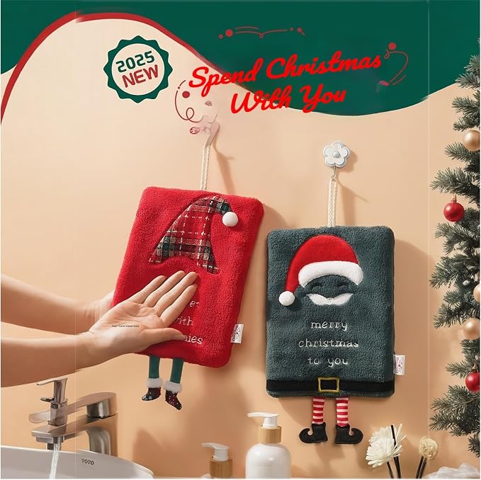 Cesqouc® 4pcs New Hand Towels - Image 3