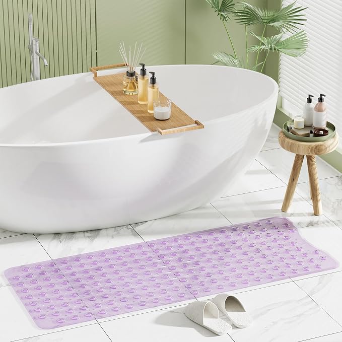 AmazerBath Shower Mat Non Slip 40 x 16 Inches, Shower Stall Mats - Image 7