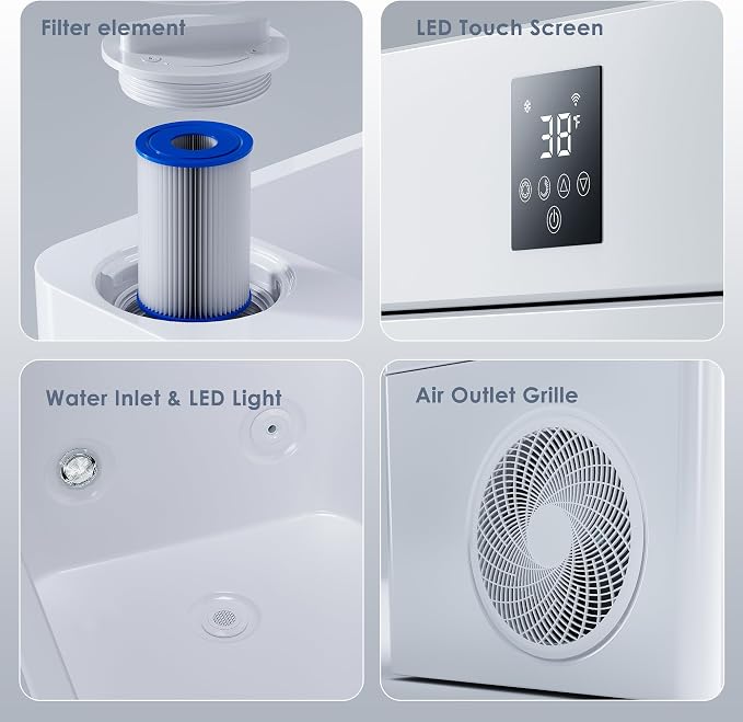 Deeptime Smart Cold Plunge Tub, Ice Bath - Image 5
