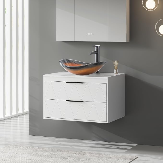 eclife 30" Floating Bathroom Vanities by eclife