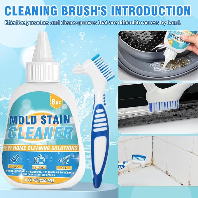 Mold Stain Cleaner Gel, 8 Fl oz Effective Washing Machine Cleaner - Image 7