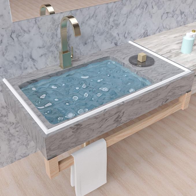 Collapsible Shower Threshold Water Dam, Shower Door Water Dam Barrier, Dry and - Image 5