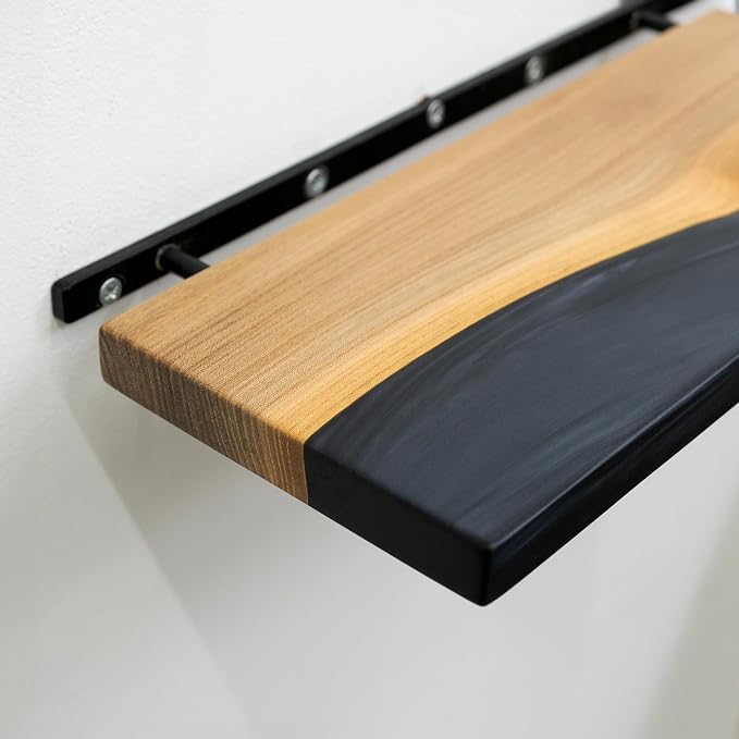 RWA Straight Edge Floating Shelf – Unique Wood Floating Shelf - Image 9