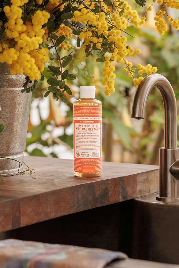 DR. BRONNER'S Castile LIQ SP, T/Tree 8 OZ 1-EA - Image 2