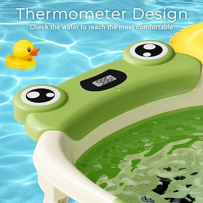 Baby Bathtub, Collapsible Newborn Bathtub - Image 4