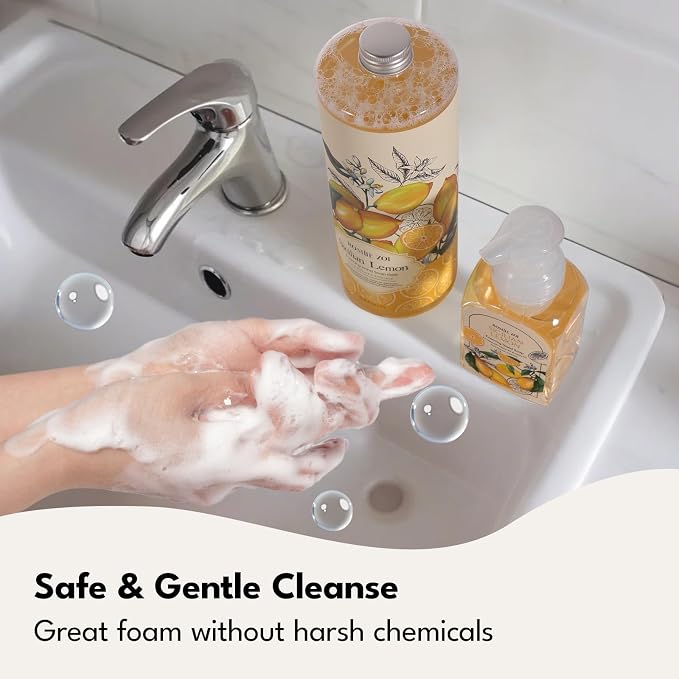 ROMIIE ZOI Hand Soap Refills Foaming 3pack + Reuseable Foam Soap Dispenser - Image 5