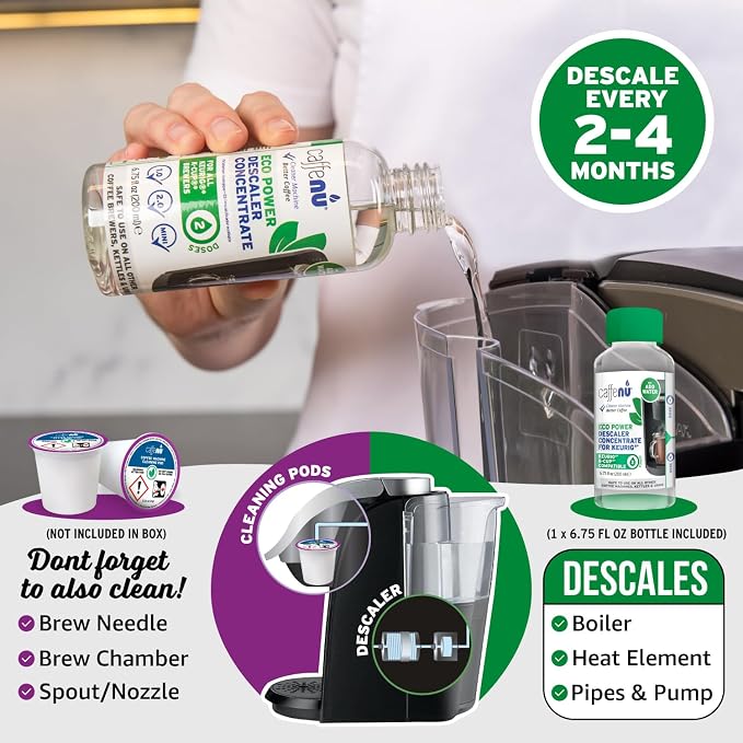 Keurig Compatible Descaling Solution. 1 Bottle of Descaler Solution. Descaling - Image 6