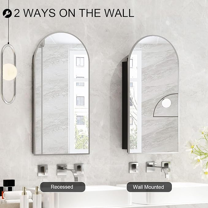 Recessed Medicine Cabinet Mirrors - Image 5