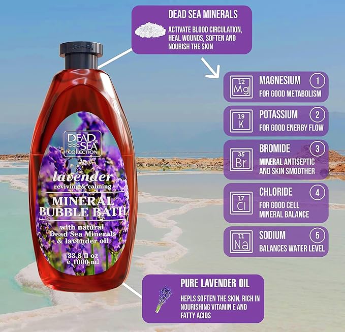 Dead Sea Collection Bubble Bath - Image 2