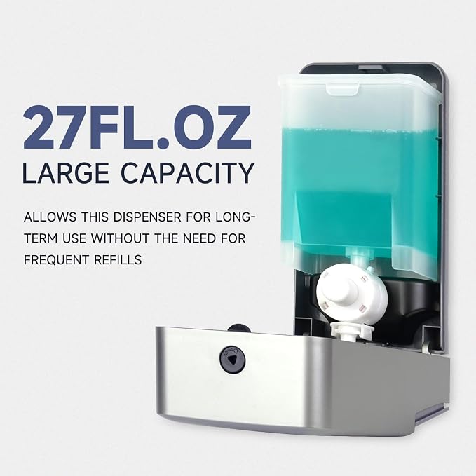 AIKE Wall Mount Liquid Soap Dispenser - Image 3
