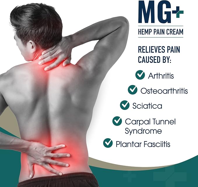 MARS WELLNESS MG+ Hemp Pain Cream - Image 4