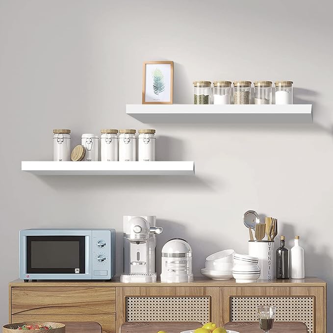 SAUMONIERES 24 Inch Floating Wall Shelves - Image 5