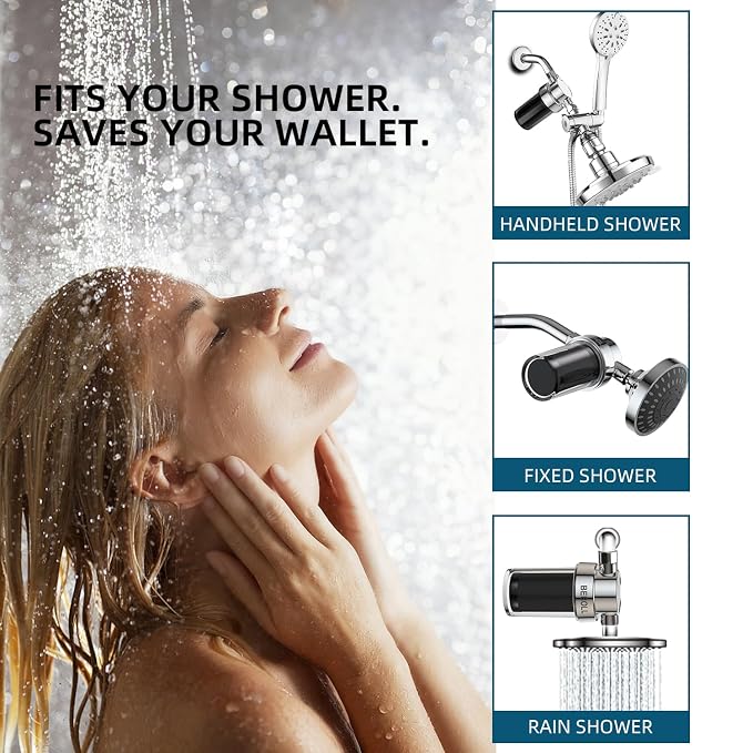 2-Pack Shower Filters with 11 Replacement Cartridges - Image 6
