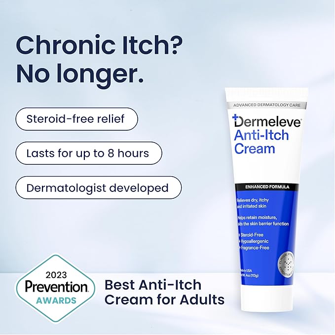 Dermeleve Steroid Free Anti-Itch Cream | Extra Strength - Image 2