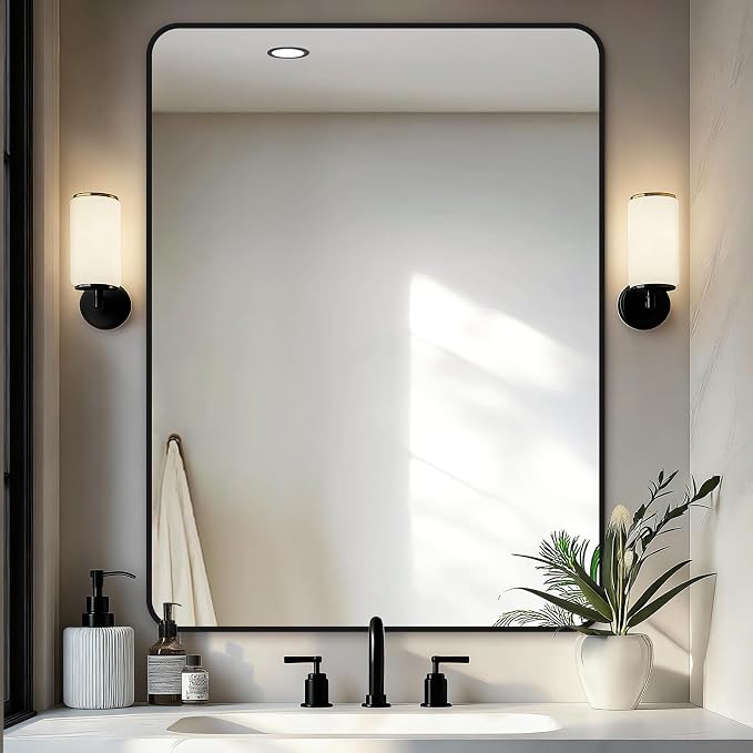 Delma Bathroom Vanity Mirror, High-Definition Bathroom Mirror, Versatile by Delma