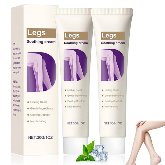 2Pcs Soothing Leg Cream –Varicose Veins Relief, Cooling Gel by taakcc