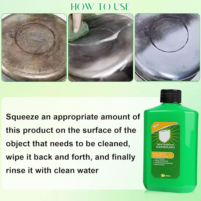 Cleaning Milk House Cleaner, Powerful Multifunctional Cleaner, Powerful - Image 7