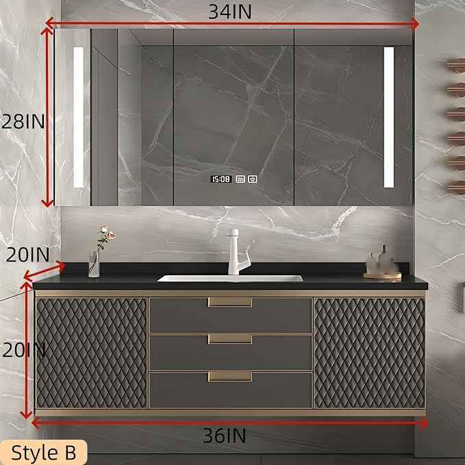 Modern Bathroom Vanity - Image 2