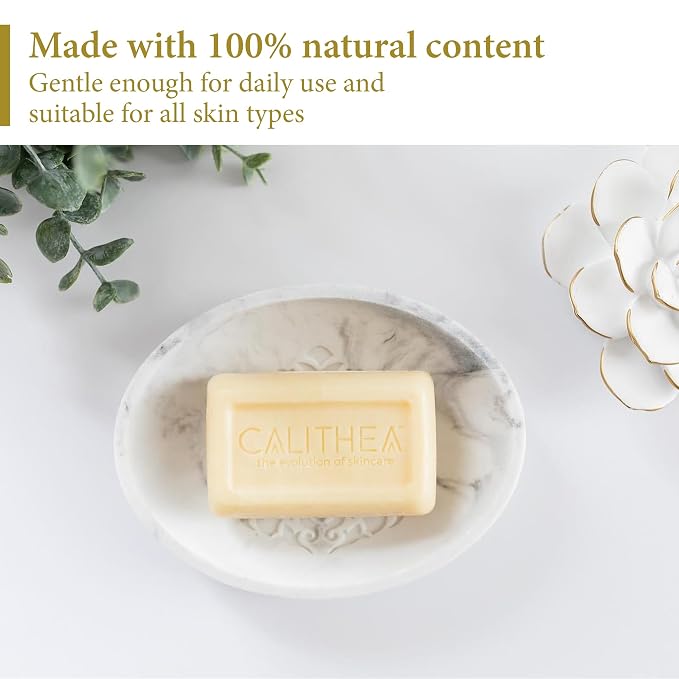 Calithea 3 Pack Soap Bars: Olive Oil Soap - Image 3