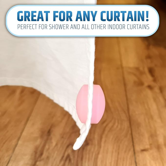 Powerful Anti-Billowing Magnetic Shower Curtain Weights - Image 9