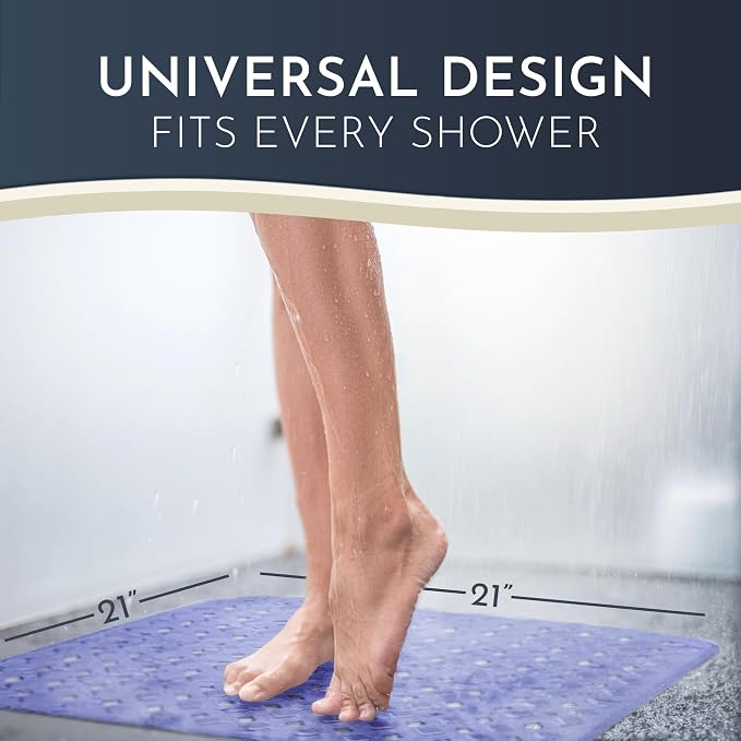 homerella® Shower Mat Non Slip Anti Mold, Non Slip Shower Mats - Image 2