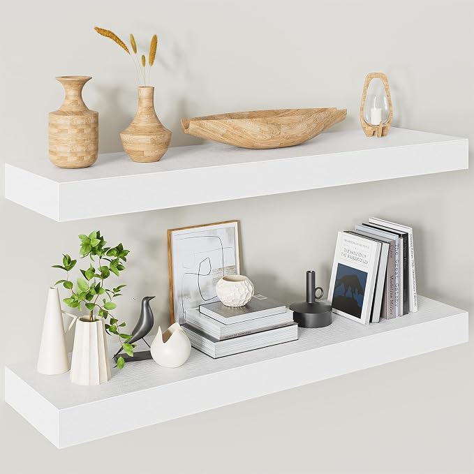 Heimlove 32 Inch Floating Shelves by Heimlove