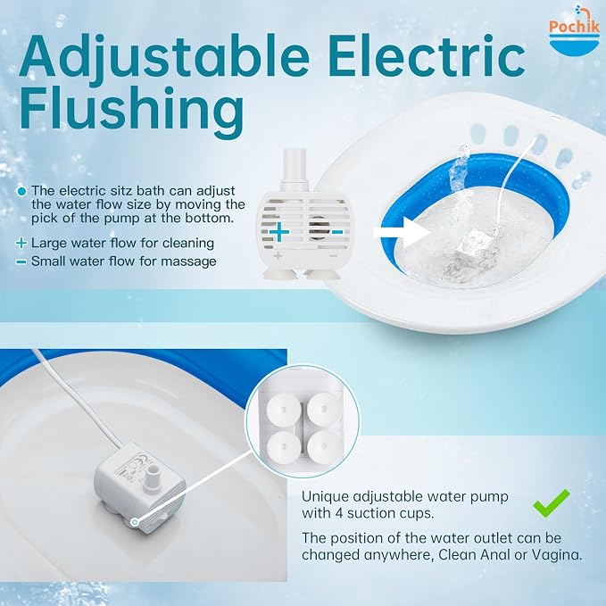 Pochik Electric Sitz Bath, Sitz Bath - Image 3