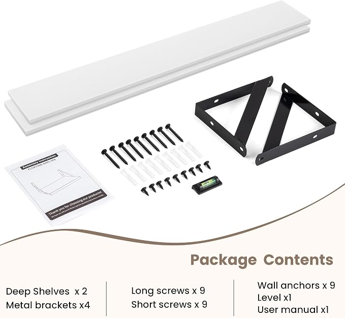 Dreamland 8 inch Deep Floating Shelves - Image 7