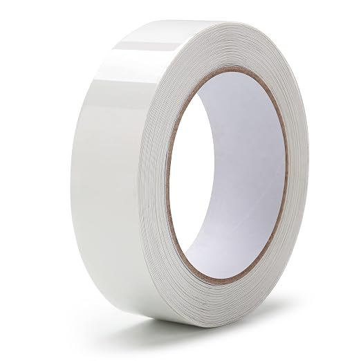 LLPT Caulk Tape Solid White 1.2 Inch x 33 Feet Extra Waterproof Heavy Duty by LLPT-AllAboutAdhesiveTapes