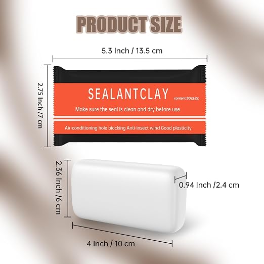 10-Pack Premium Waterproof Wall Repair Sealing Clay Duct Seal Ideal - Image 2