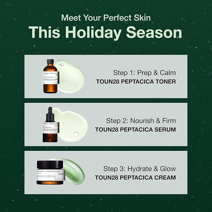 TOUN28 PEPTACICA SET | Peptide + Centella Asiatica Extract | Toner, Cream | - Image 5