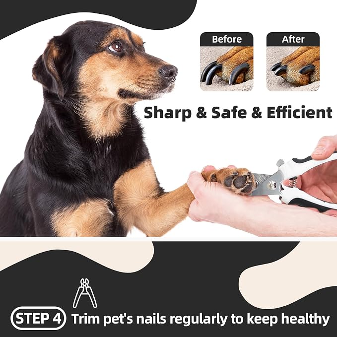 Dog Brush for Shedding, Undercoat Rake, Slicker Brush, Deshedding Comb - Image 5