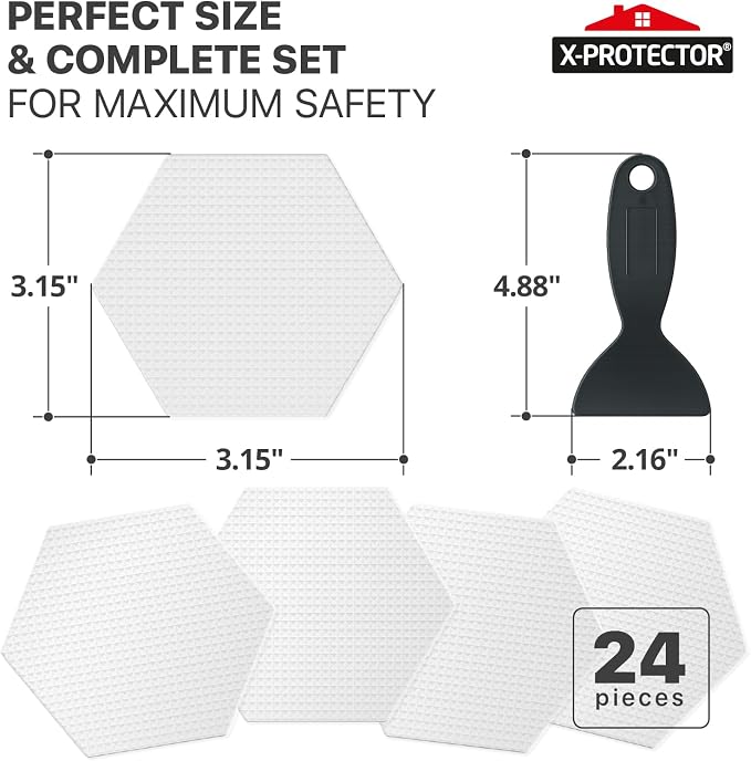 X-Protector Bathtub Non Slip Stickers - Image 2
