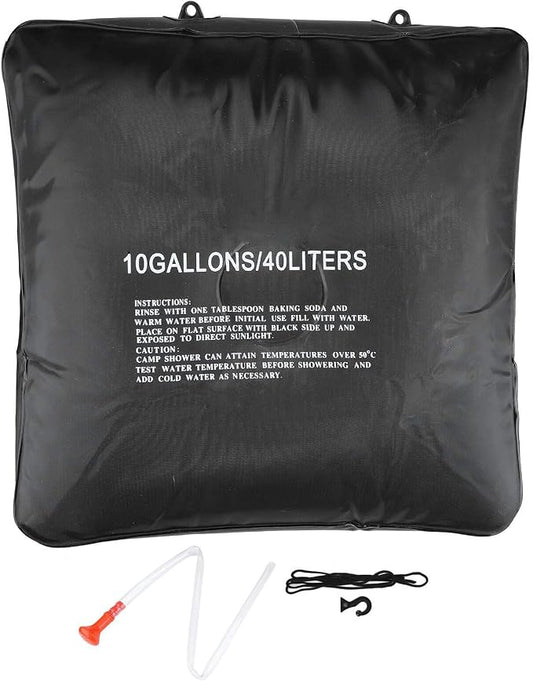 Solar Shower Bag, Waterproof Portable Camping Shower Water Bag, Solar Camping by Unknown