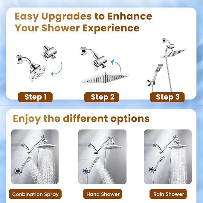 BRIGHT SHOWERS Rain Shower Head - Image 2