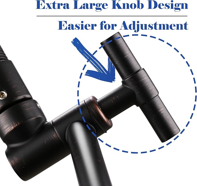 Oil Rubbed Bronze Shower Arm Extension - Image 3