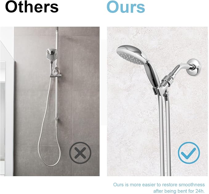 OFFO Ultra-Flex Shower Hose, Premium RV PVC Handheld Shower Head Hose Flex - Image 2