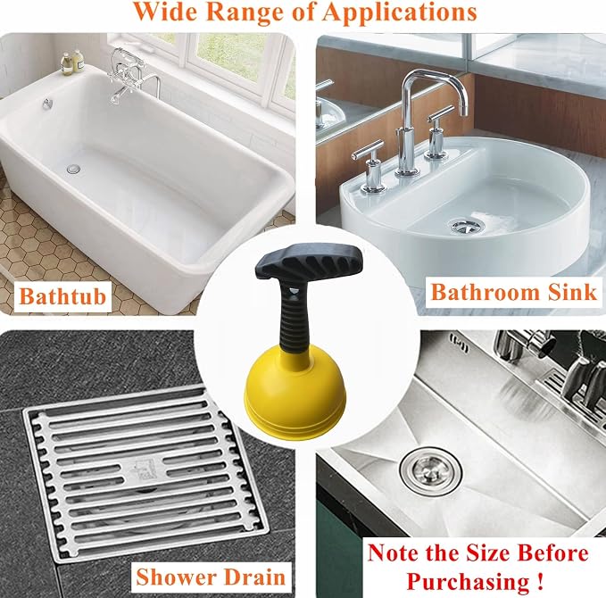 Sink Plunger, Mini Plunger - Image 3