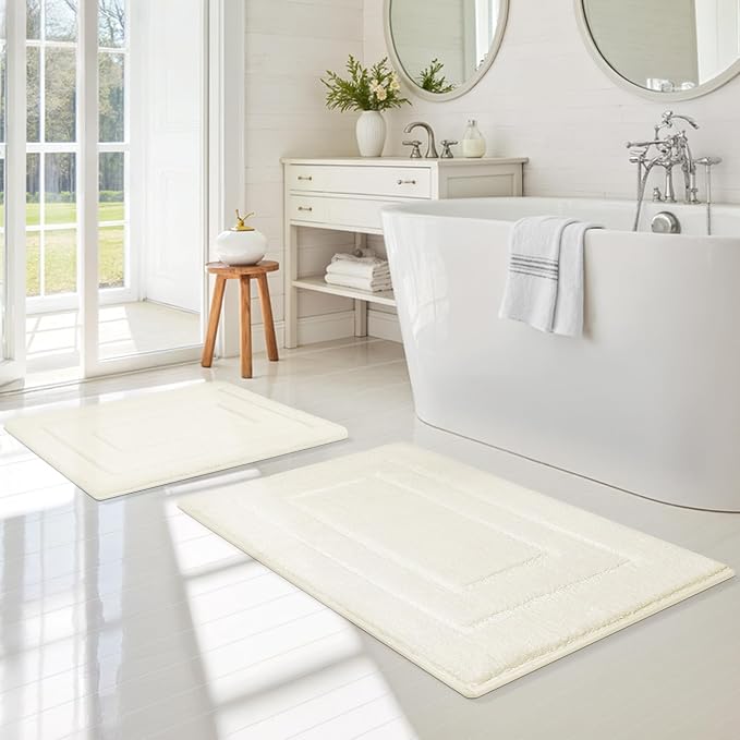 GRANNY SAYS Bathroom Rugs Sets 2 Piece, Soft Bath Mats by GRANNYSAYS
