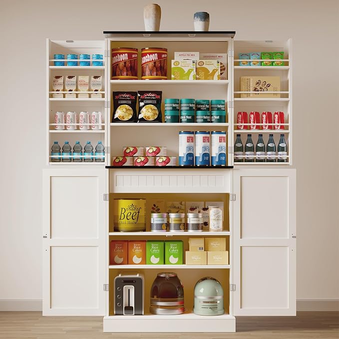 72" Farmhouse Pantry Cabinet - Image 9