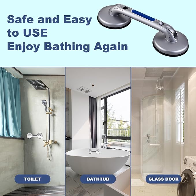 New Shower Handle Shower Grab Bars - Image 3
