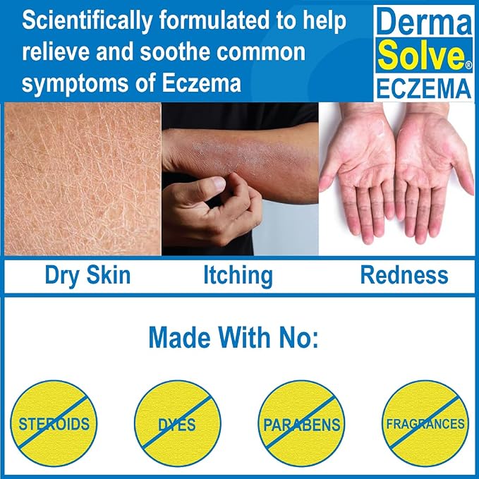 Dermasolve Full Body Eczema Relief Lotion Cream - Image 3