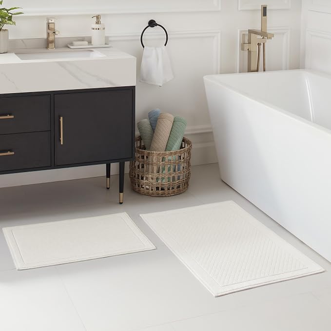 Arkwright 100% Cotton Bathroom Rug - Image 2