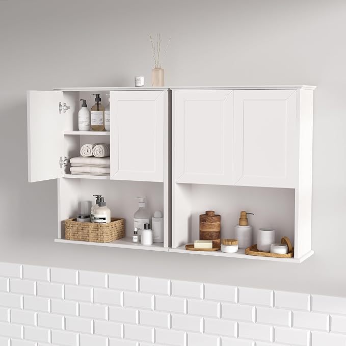 Bathroom Wall Cabinet Wooden by NewBeth