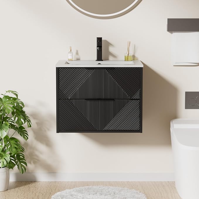 LUCKWIND 24" Floating Bathroom Vanity - Image 3